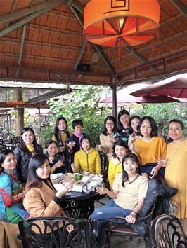 Tổ nữ công đã tổ chức gặp mặt đầu năm