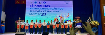 Sinh viên EPU đạt giải khuyến khích Kỳ thi Olympic Toán học Sinh viên - Học sinh toàn quốc lần thứ 31